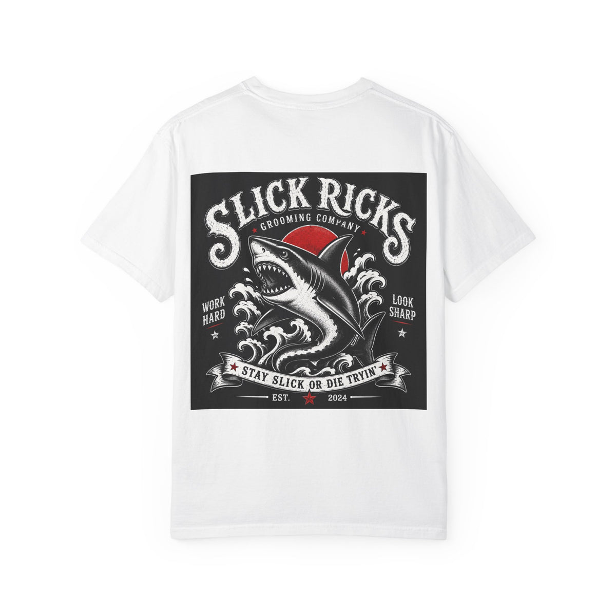 Slick Ricks White Shark T-Shirt