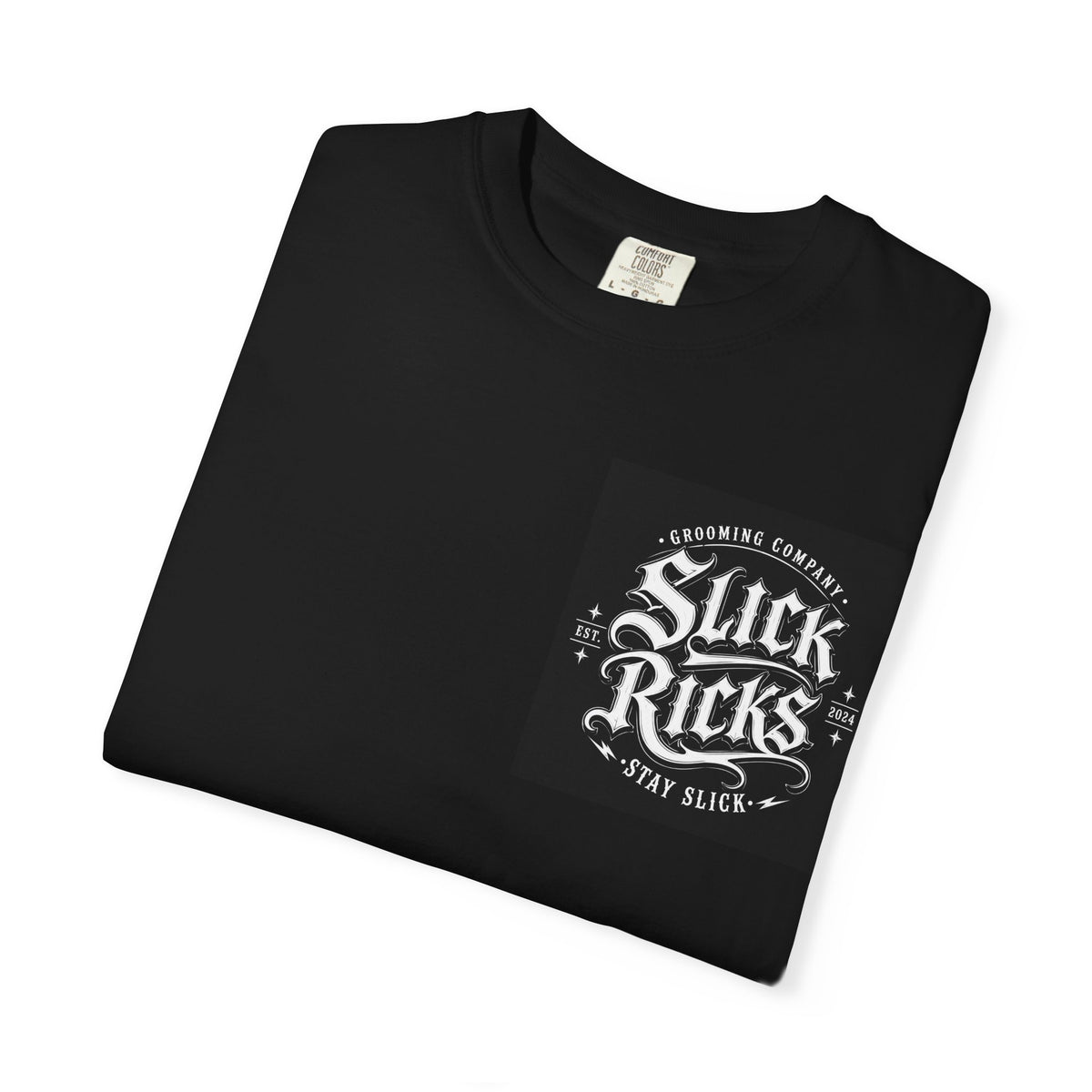 Slick Ricks Biker T-Shirt — Vintage Biker Graphic Tee
