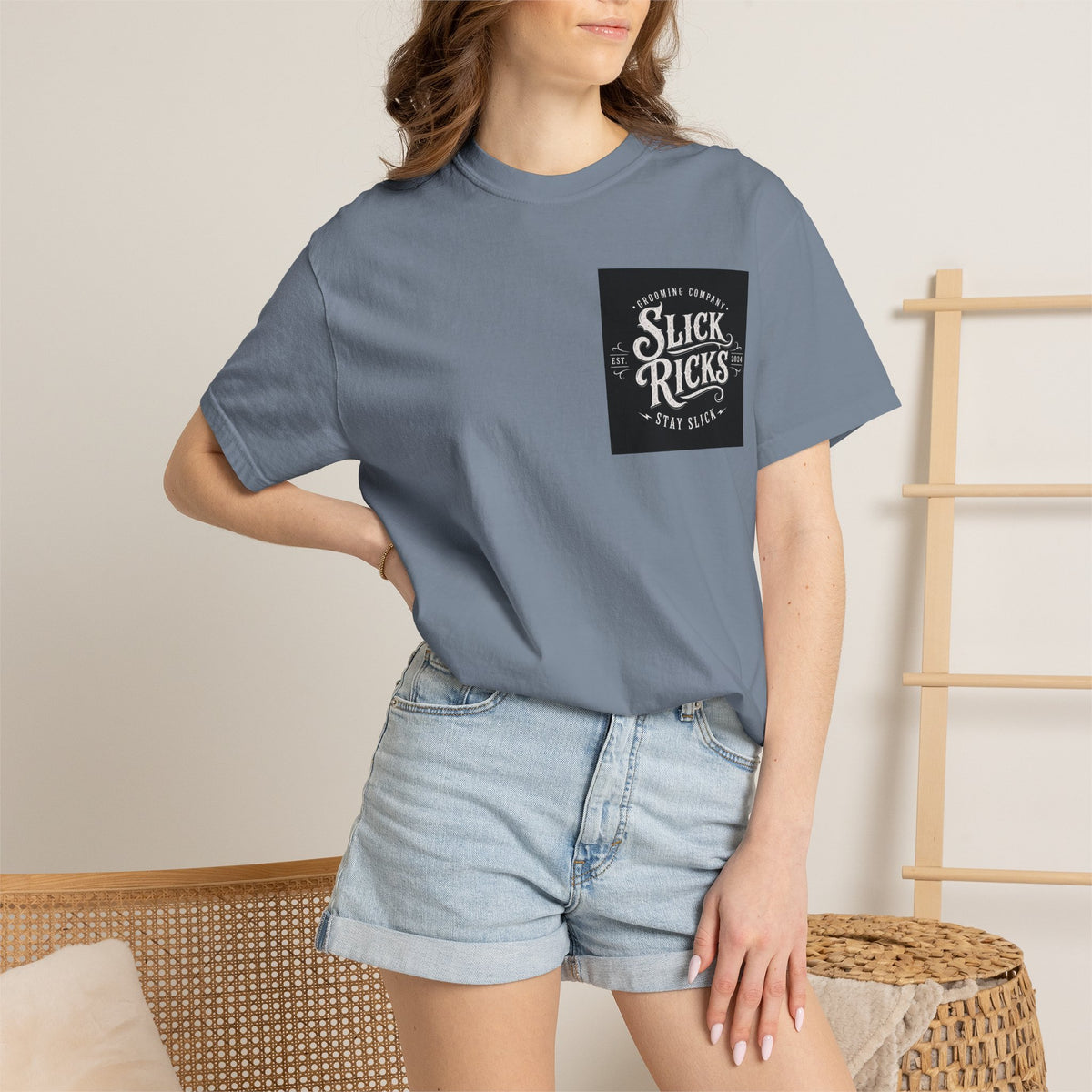 Slick Ricks White Shark T-Shirt