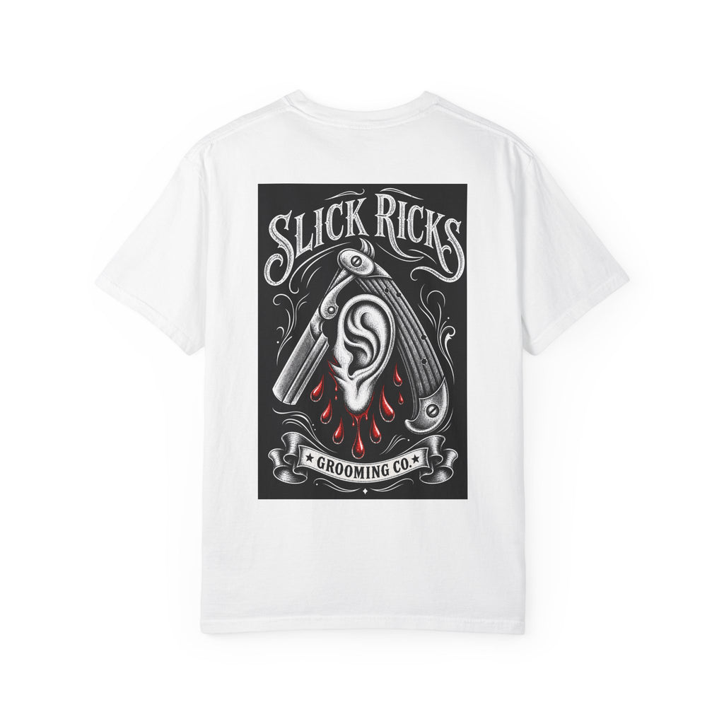 Slick Ricks Razor Ear T-Shirt — Vintage Straight Razor Ear Graphic Tee