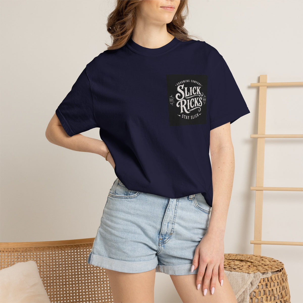 Slick Ricks White Shark T-Shirt
