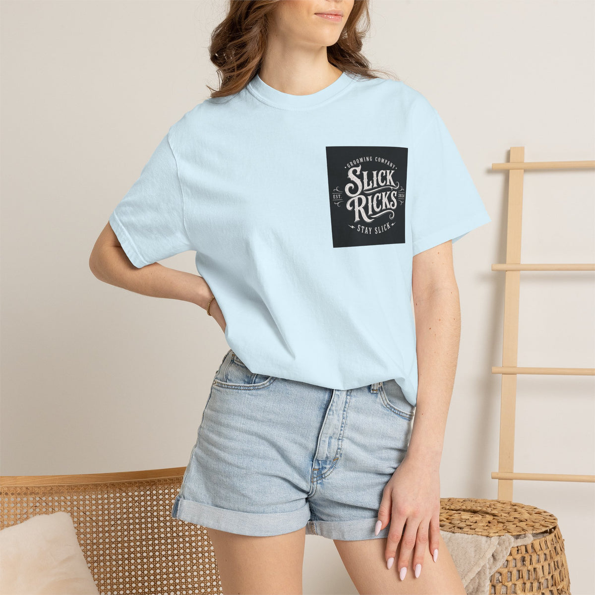 Slick Ricks White Shark T-Shirt