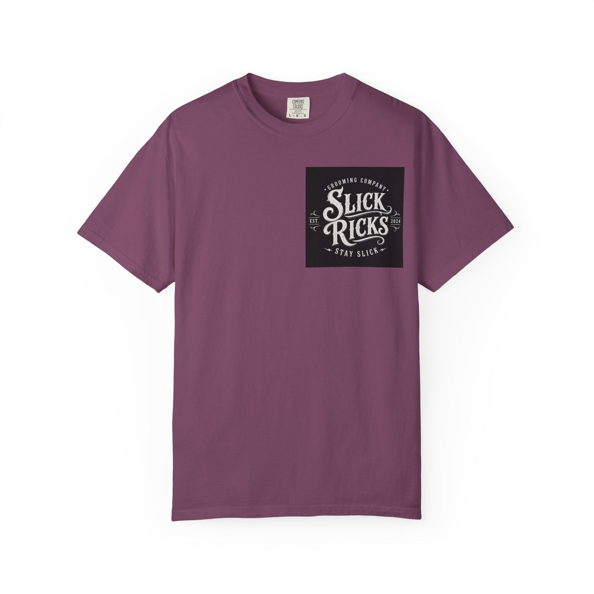 Slick Ricks Black Cat T-Shirt — Vintage Barber/Grooming Graphic Tee
