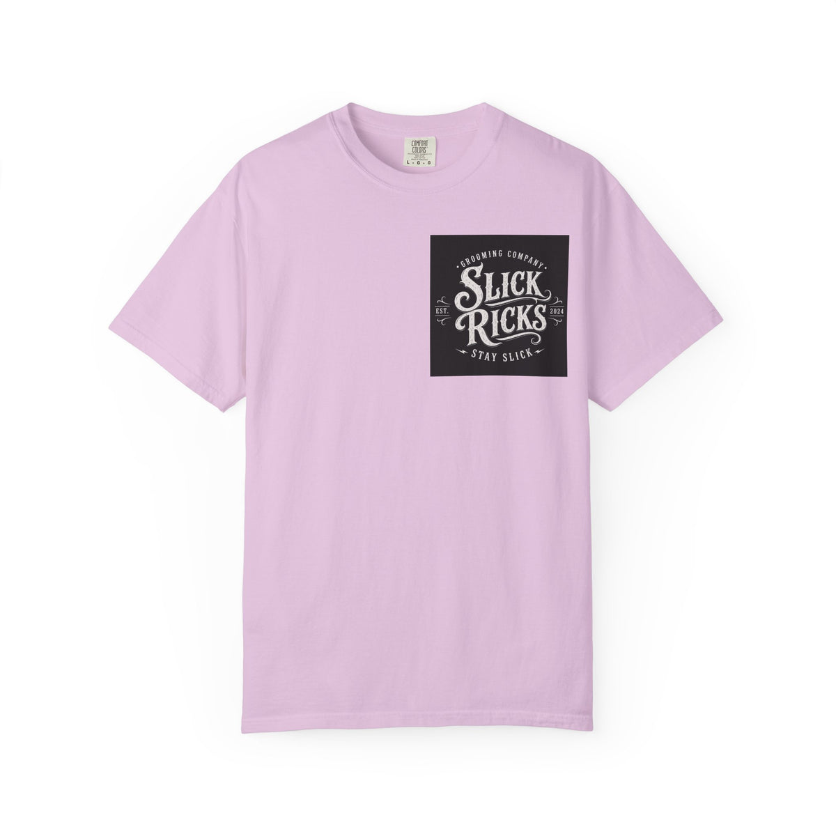 Slick Ricks Black Cat T-Shirt — Vintage Barber/Grooming Graphic Tee