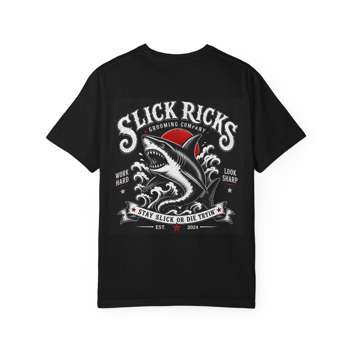 Slick Ricks White Shark T-Shirt