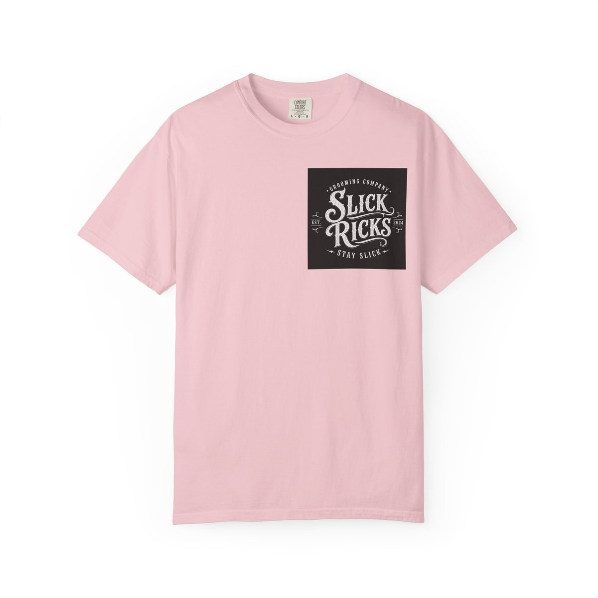 Slick Ricks Black Cat T-Shirt — Vintage Barber/Grooming Graphic Tee