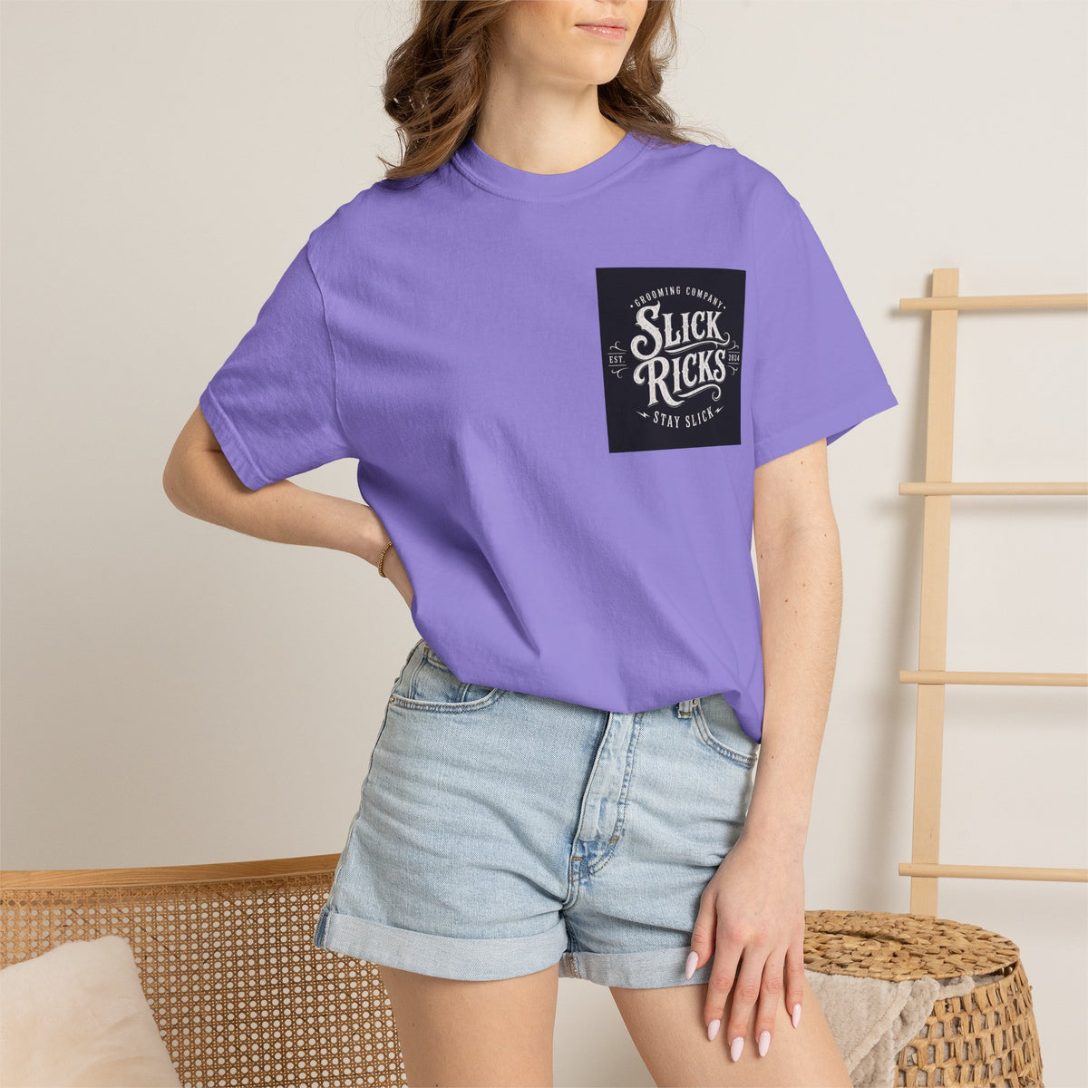 Slick Ricks White Shark T-Shirt