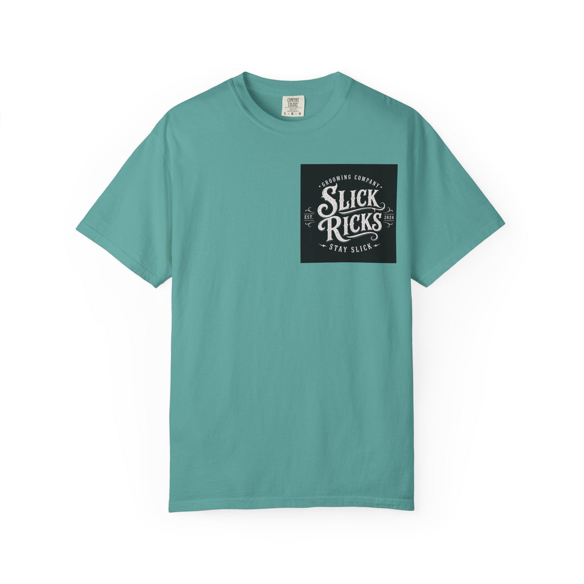 Slick Ricks Black Cat T-Shirt — Vintage Barber/Grooming Graphic Tee