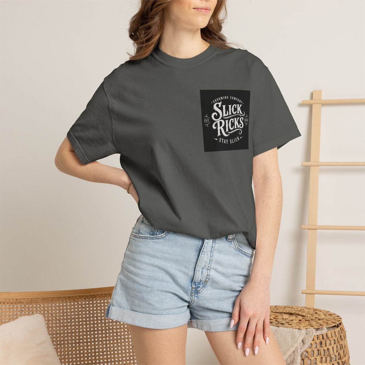 Slick Ricks White Shark T-Shirt