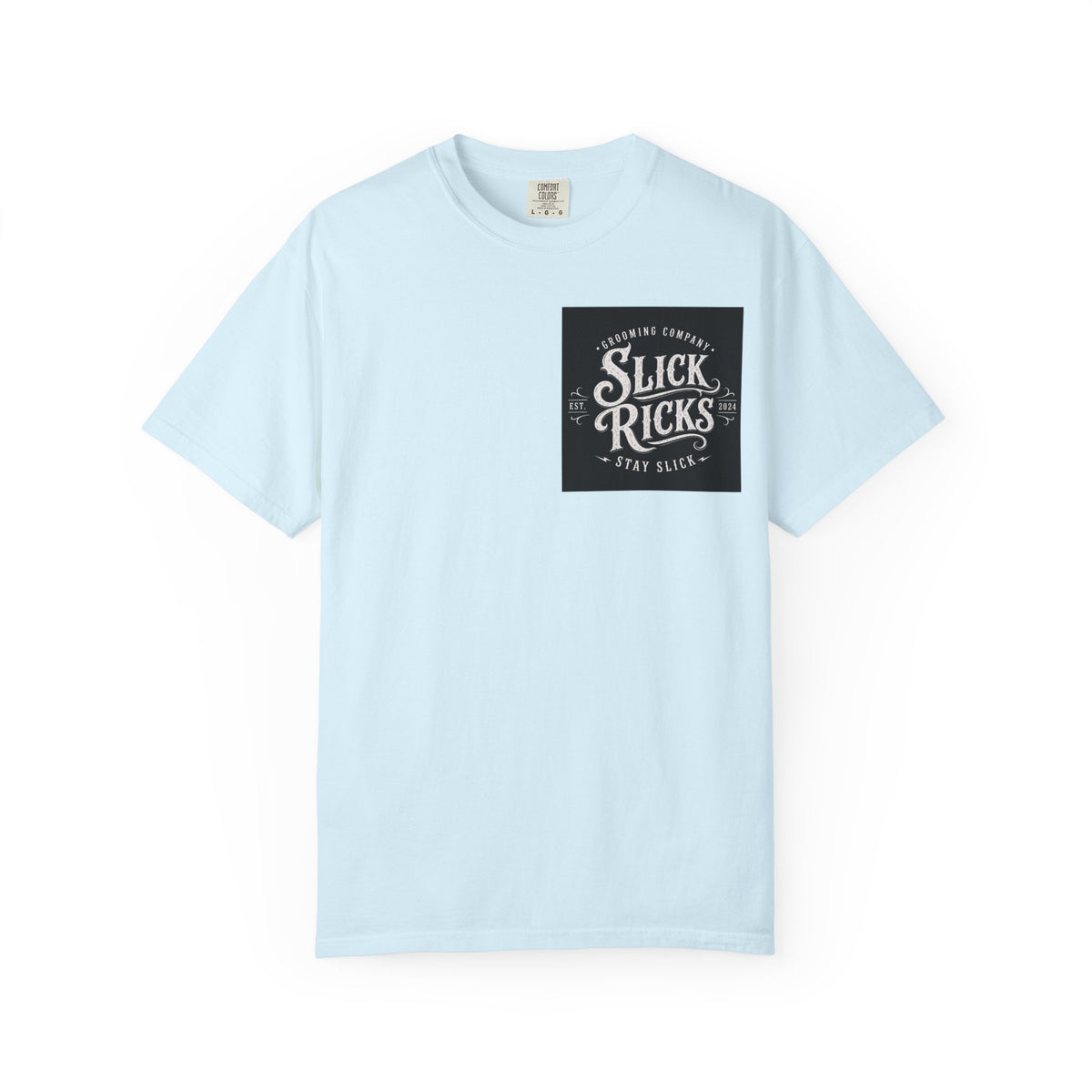Slick Ricks Black Cat T-Shirt — Vintage Barber/Grooming Graphic Tee