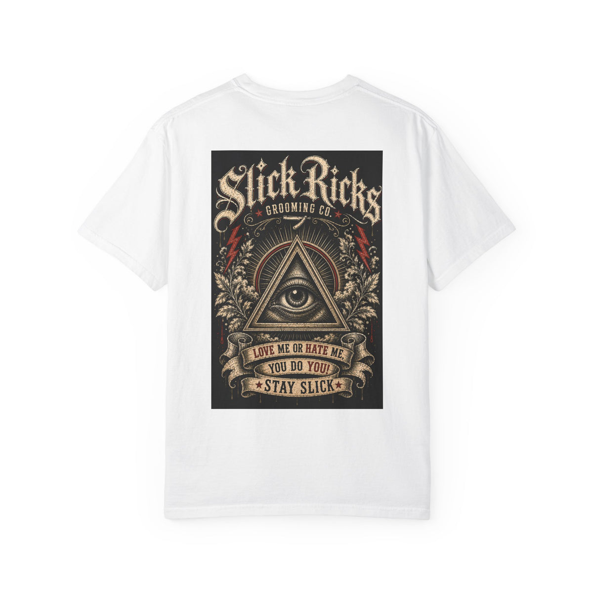 Graphic T-Shirt — "Slick Ricks ever seeing eye”