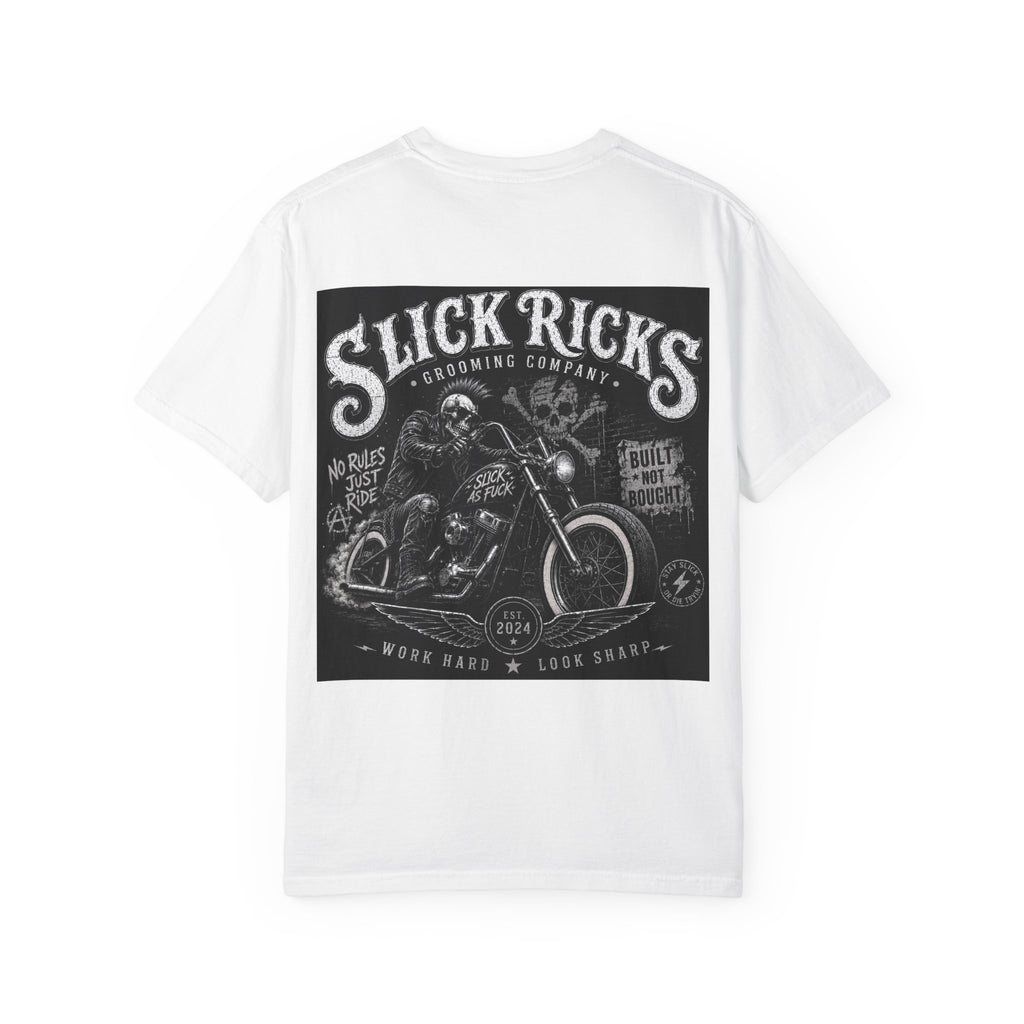 Slick Ricks Biker T-Shirt — Vintage Biker Graphic Tee
