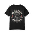 Slick Ricks Black Cat T-Shirt — Vintage Barber/Grooming Graphic Tee