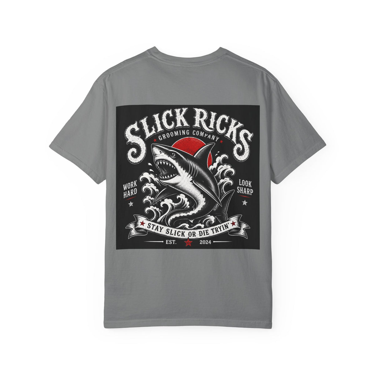 Slick Ricks White Shark T-Shirt
