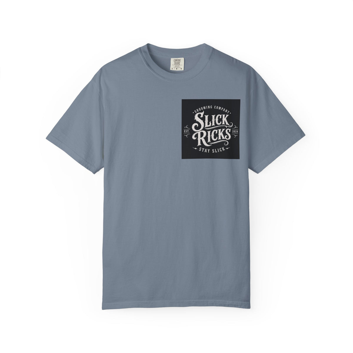 Slick Ricks Black Cat T-Shirt — Vintage Barber/Grooming Graphic Tee